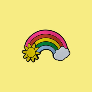 Bag charm: Sunny Charm - Rainbow Vibes