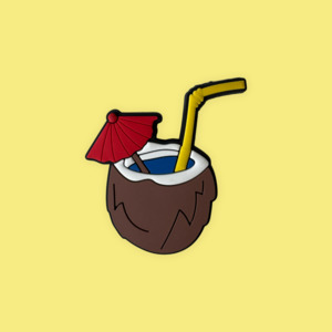 Bag charm: Sunny Charm - Coconut Cooler