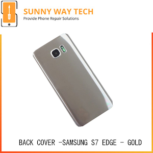 Back Cover Samsung S7 Edge – Gold – Sunny Way Tech