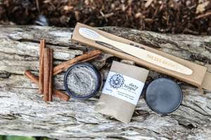 Skincare: Dirty Hippie - Tooth Powder Cinnamon 40gm (Vegan)
