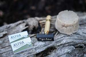 Skincare: Dirty Hippie - Beer, Clay & Pine Shaving Soap, Manly As! (Vegan)