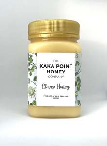 Nourishment Superfoods: The Kaka Point Honey Company - Clover Honey