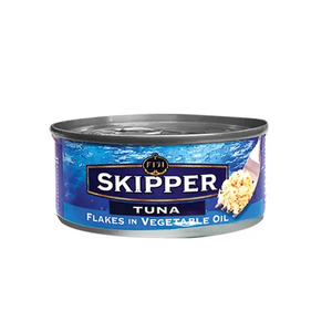 SKIPPER TUNA FLAKES IN VEG OIL (180g) - Sunrise Fresh