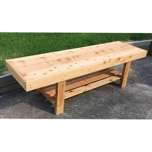 1.2m Flat Top Carpentry Bench No Vice Pre School
