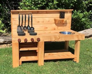 1.2m Pre-School Mud Kitchen with Oven