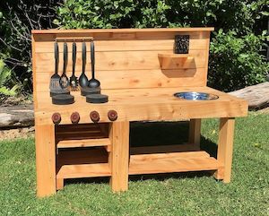 Products: 1.2m Pre-School Mud Kitchen with Oven