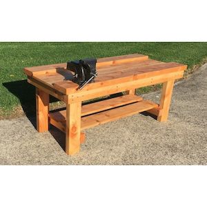 1.2m Well Top Carpentry Bench with Engineers Vice – Pre School