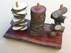 21 pce Log Stacker Set