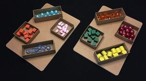80 pce Two Board Sorting Trays – Coloured