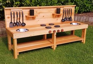 Products: 1.8m Mud Kitchen – Preschool