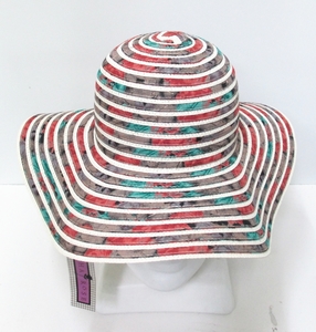 Tropical Reef Wide Brim Hat - Sunset Surf & Turf