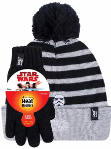 Products: Kids Heat Holders Licensed Star Wars Hat & Gloves - Sunset Surf & Turf