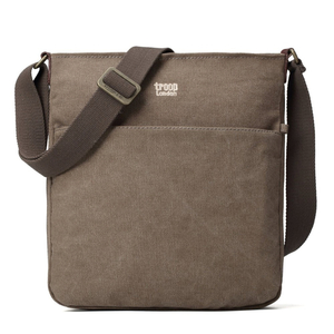 Products: Troop London Classic Small Zip Top-Brown - Sunset Surf & Turf