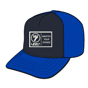 Products: Line 7 Ocean Crew Cap-Blue/Navy - Sunset Surf & Turf