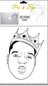 Products: Pro & Hop Big Crown Sticker - Sunset Surf & Turf