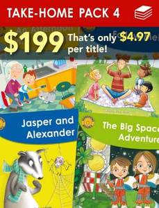 Products: Take-Home Pack 4 – Early reading levels 7-12, 1×40 titles – Sunshine Books New Zealand