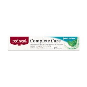 Red Seal: Red Seal Complete Care Mint 100g  (with Fluoride)-100214 (2027.06)