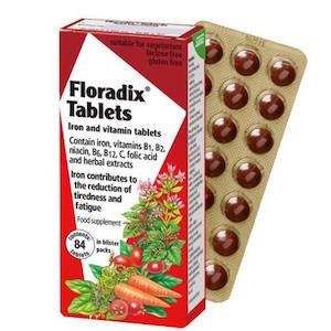 Red Seal: Floradix Red Seal iron 84 tablets 2026.07