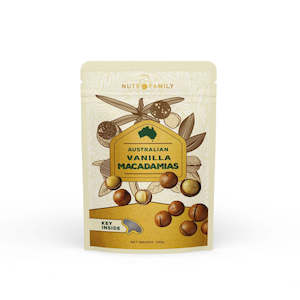 Nuts Family Vanilla Macadamias 240g (2025.09)