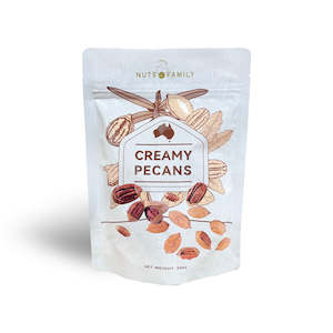 Macadamias Australia: Nuts Family Creamy Pecans 240g (2025.12)