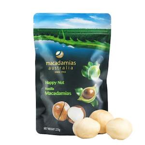 Macadamia Vanilla Happy Nuts 225G (2025.11)