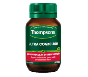 Thompsons: Thompson‘s Ultra CoQ10 300mg 30 Capsules (2027.07)