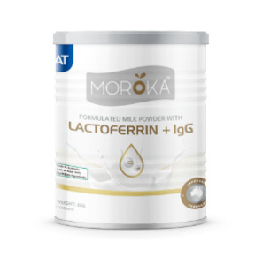 Moroka Formulated Milk Powder With Lactoferrin + IgG 60g (Platinum) (2027.06)