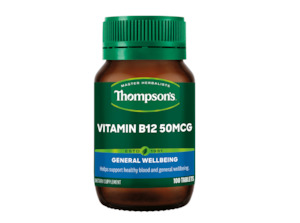 Thompson‘s Vitamin B12 DR 50mcg 100s (2027.10)