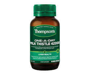 Thompson‘s Milk Thistle 42000mg 60 Caps (2027.09)