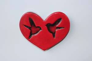 Sunshinz Giftware: The Monster Company - Floating Heart -Two Flying  birds