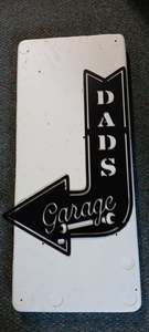 Sunshinz Giftware: Cutwright Designs-Dad's Garage Arrow