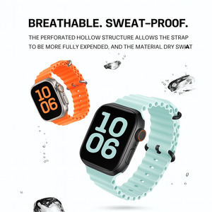 Smart Watch Accessory: Ocean Strap For Apple Watch Band 38/40/41MM