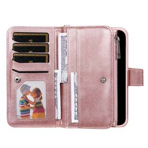 Samsung S24 Ultra-Premium Detachable PU Leather Wallet Phone Case