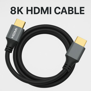 Laptop Macbook Accessories: HDMI-HDMI 8K CABLE 2M