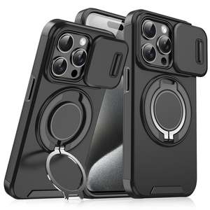 Iphone 11 Series: iPhone 11 Pro Max-Lingke Case MagSafe Stand and Cam Cover