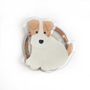 Cartoon Animal Printing Acrylic Magnetic Holder for Mobile Phone Bracket Folding&hellip;