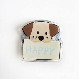 Cartoon Animal Printing Acrylic Magnetic Holder for Mobile Phone Bracket Folding&hellip;