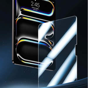 Ipad Screen Protector: iPad Full Screen HD Super Clear Tempered Glass Set Screen Protector