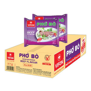 Products: Vifon Phở Bò Ăn Liền 65g Thùng