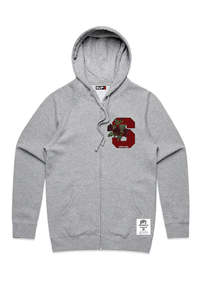 Hoods: Collegiate Rose Zip Up Hoodie