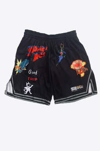Kiwi Artist Series: Dance of the Hooligans Mash up Basketball Shorts