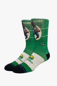 Latest Arrivals: STANCE Socks - KEMP  RETRO BIGHEAD