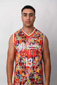 'Peoples' Basketball Singlet