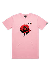 Pop Rose Tee- Pink