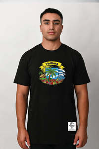 Tees: Vailima X SUP2 TROPICAL Tee- Black