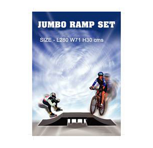 Products: Jumbo Ramp Set Skateboards & Bikes Supasport