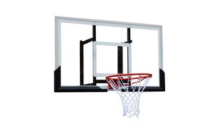 Products: Large Polycarbonate Backboard with Solid Steel Hoop Supasport Backboards