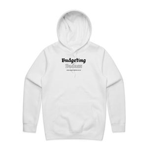 Products: Budgeting Baddass White Hoodie