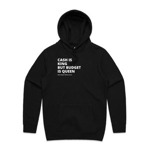 Products: Cash is King Budget is Queen Black Hoodie