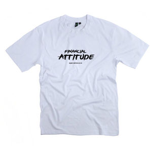 Products: Financial Attitude White T-shirt